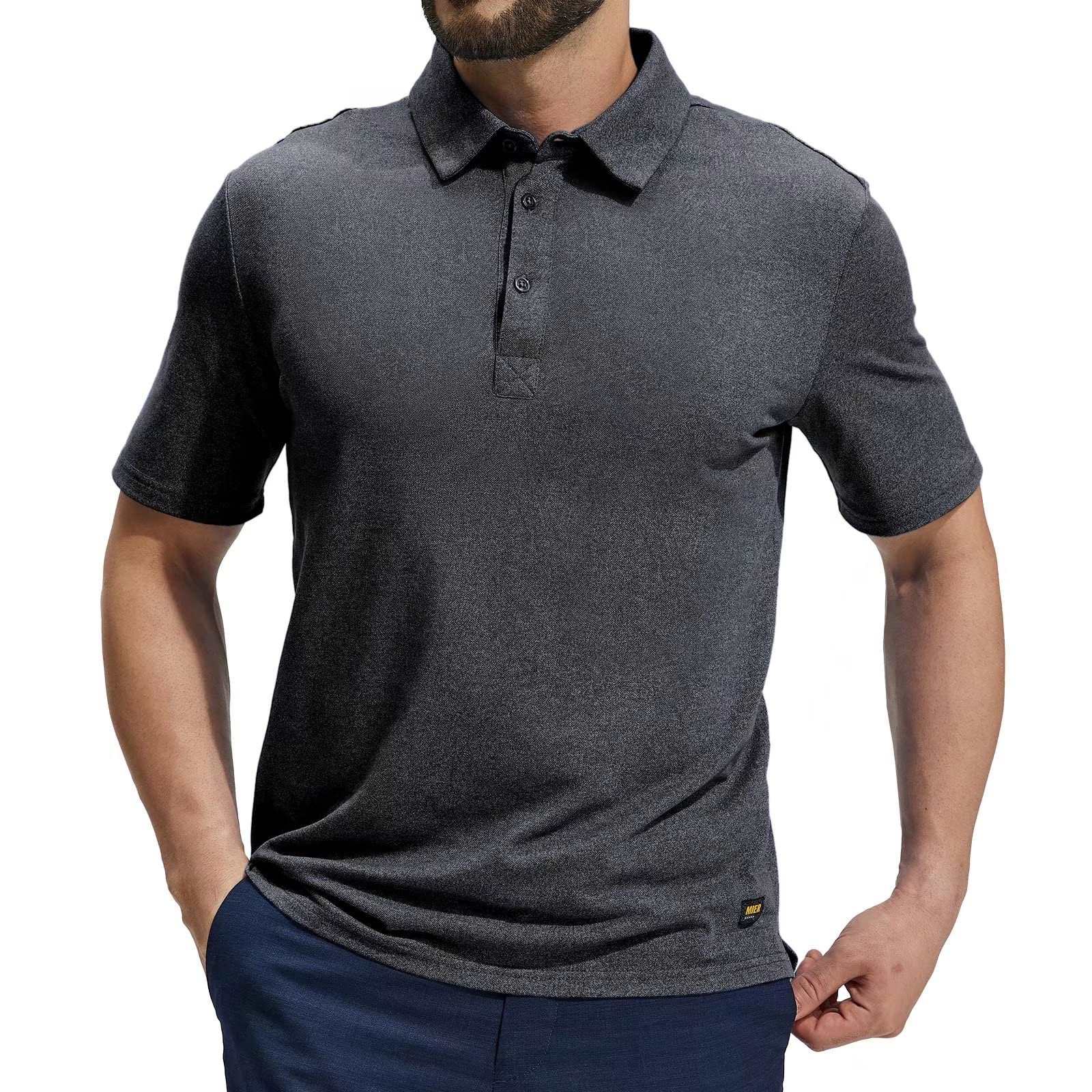 Best Quality Soft Cotton Polo Shirts Loose Fit Golf Men Vertical Stripe  Jacquard Zipper Lapel Knit T-Shirt Polo T-Shirt - China T-Shirt and Lapel  price
