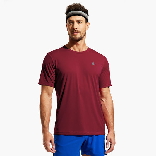 Men's Workout Running T-Shirts Moisture Wicking Athletic Shirts