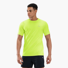 Men's Running T-Shirt Dry Fit Moisture Wicking Stretchy Workout Gym