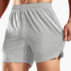 Men's Dry Fit Running Athletic Shorts with Pockets, 5 Inch