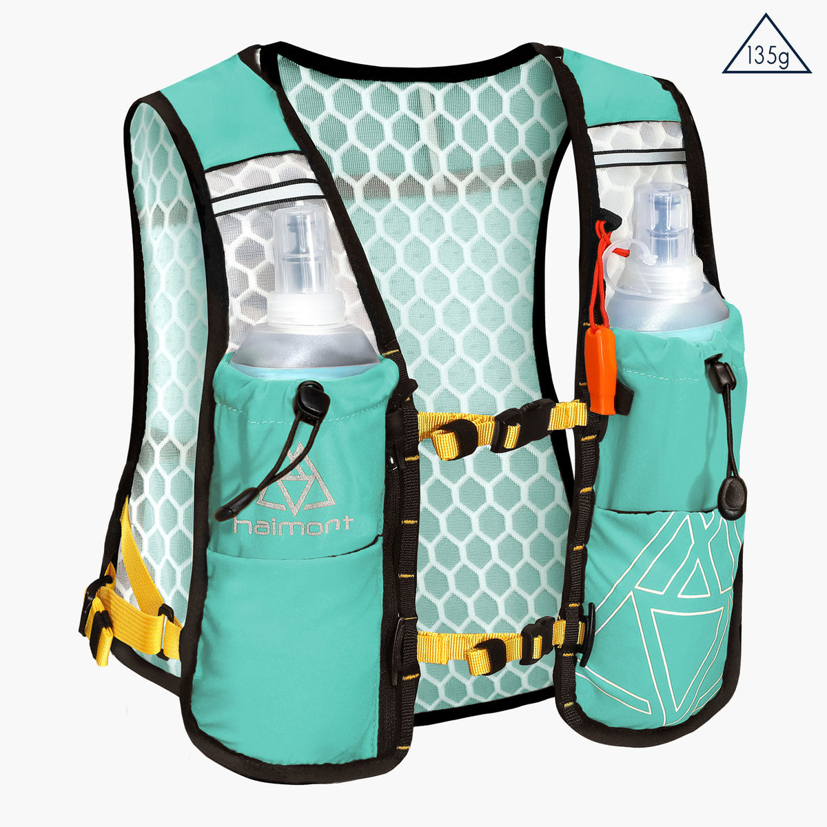 Kid's Hydration Vest Pack Lightweight With Soft Flasks