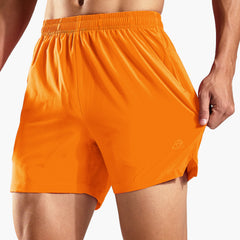 Men's Dry Fit Running Athletic Shorts with Pockets, 5 Inch