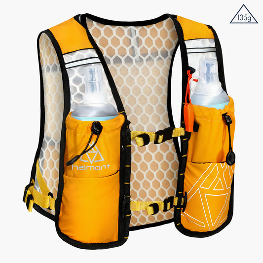 Kid's Hydration Vest Pack Lightweight With Soft Flasks