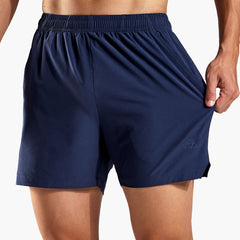 Men's Dry Fit Running Athletic Shorts with Pockets, 5 Inch