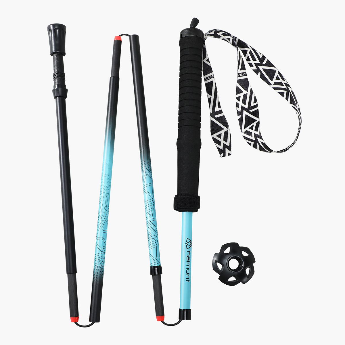 Folding Ultralight Aluminum Alloy Trail Running Poles