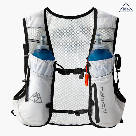 Vest Pack 8L Adjustable Lightweight Run Water Vest with Multi-Pocket Trail Running