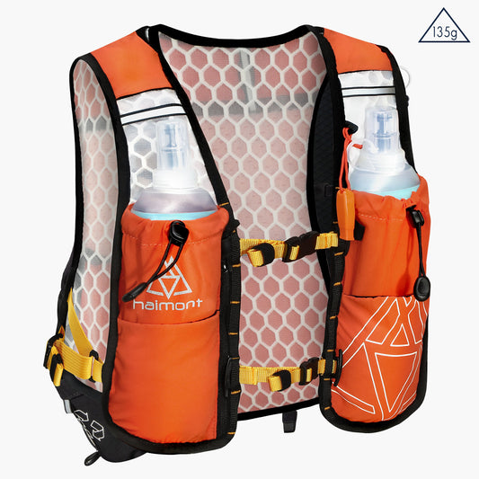 Kid's Hydration Vest Pack Lightweight With Soft Flasks