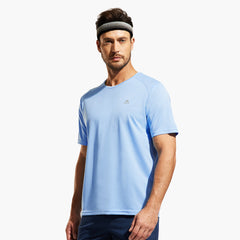 Men’s Dry Fit Athletic Shirts Moisture Wicking Mesh T-Shirts