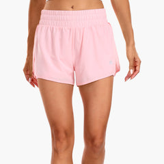 Women's Running Shorts 2 in 1 High Waisted 3" Athletic Shorts