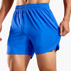 Men's Dry Fit Running Athletic Shorts with Pockets, 5 Inch