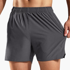 Men's Dry Fit Running Athletic Shorts with Pockets, 5 Inch