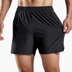 Men's Dry Fit Running Athletic Shorts with Pockets, 5 Inch