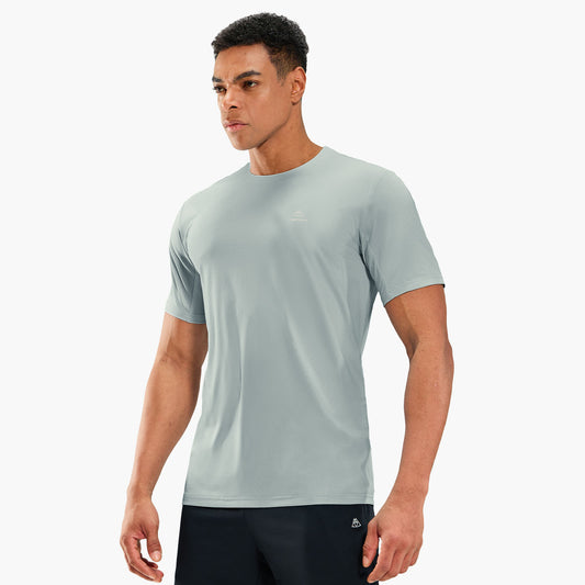 Men's Running T-Shirt Dry Fit Moisture Wicking Stretchy Workout Gym