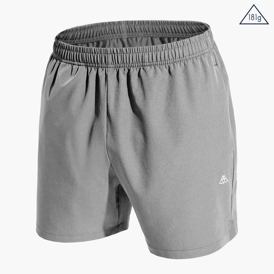 Men's 5" Running Athletic Shorts Quick Dry with Zip Pockets