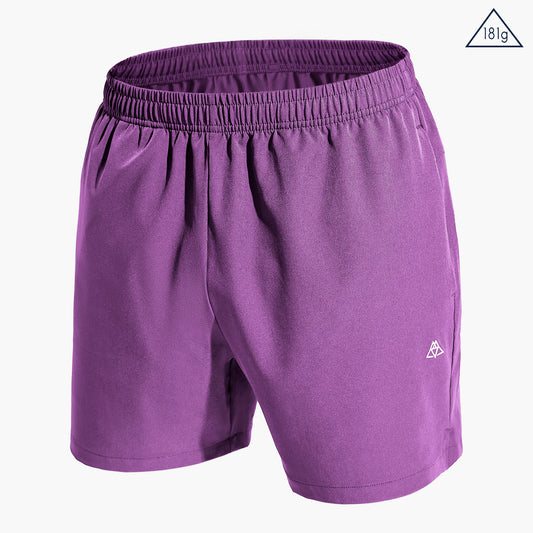 HAIMONT Men Shorts Dark Purple / XS Men's 5" Running Athletic Shorts Quick Dry with Zip Pockets