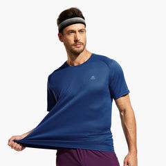 Men’s Dry Fit Athletic Shirts Moisture Wicking Mesh T-Shirts