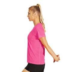 Women's Quick Dry Workout Running Shirts Short Sleeve Tops