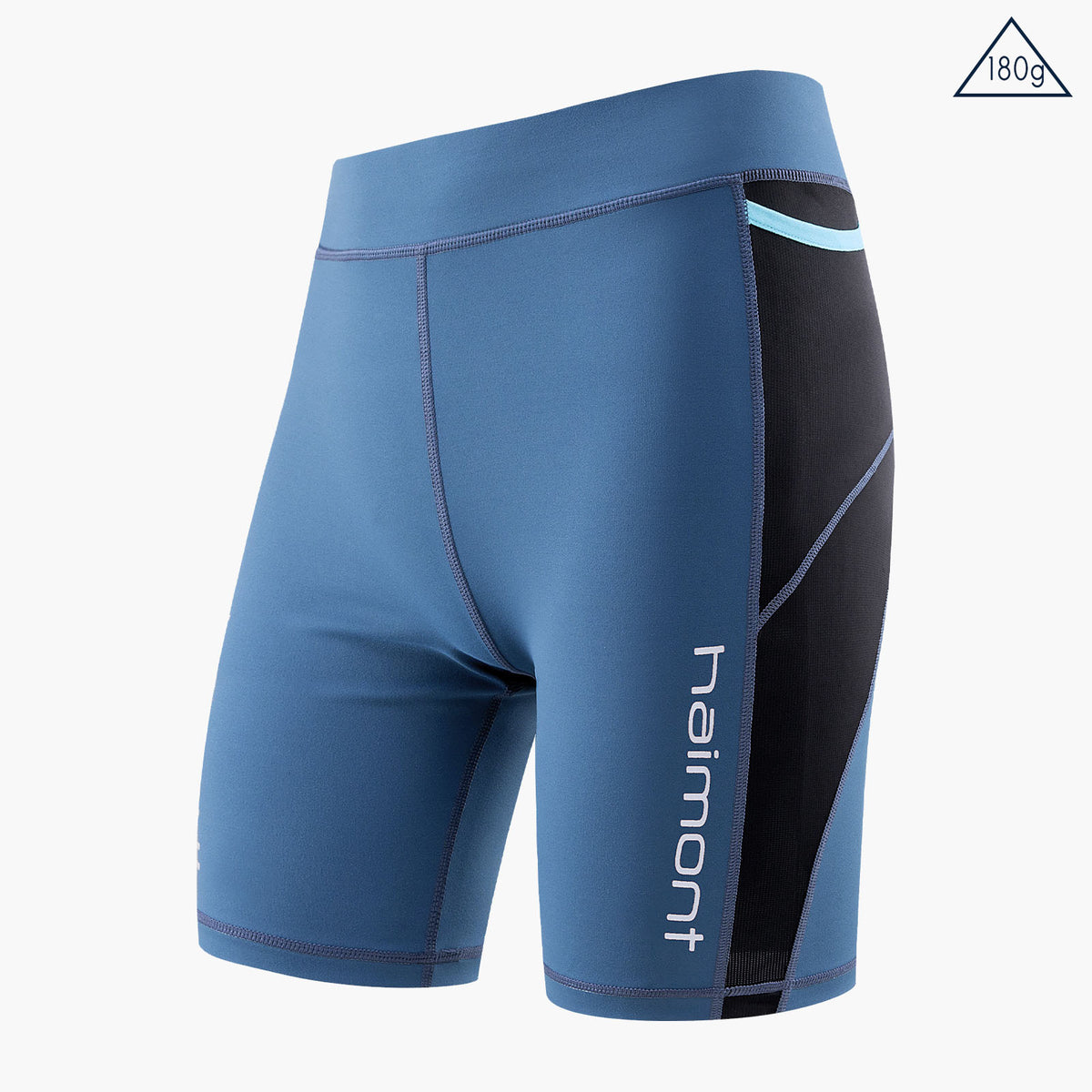 Pantalones cortos de compresión Trail Running Ultimate Comfort para mujer, medio ajustados, 8"