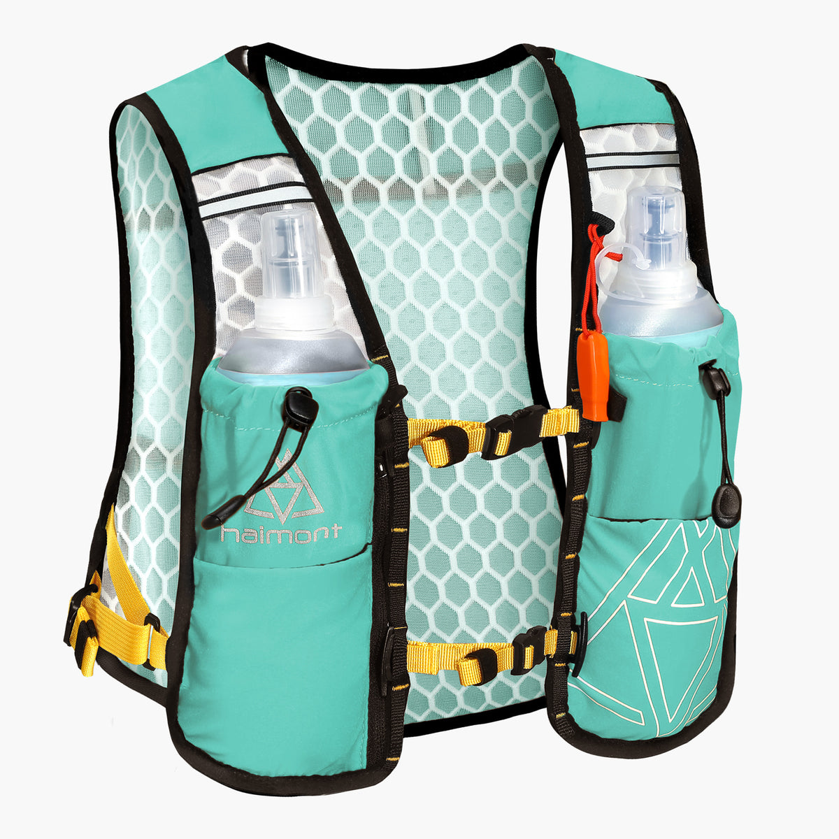 Kid's Hydration Vest Pack Lightweight With Soft Flasks