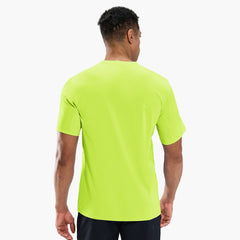 Men's Running T-Shirt Dry Fit Moisture Wicking Stretchy Workout Gym