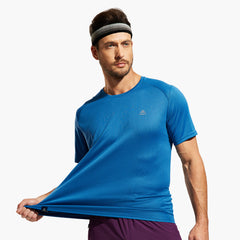 Men’s Dry Fit Athletic Shirts Moisture Wicking Mesh T-Shirts