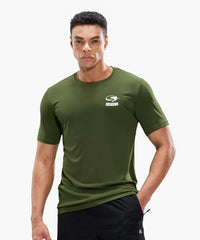 Men's UPF 50+ Sun Protection Quick Dry UV Workout Athletic T-Shirt