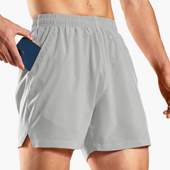 Men's Dry Fit Running Athletic Shorts with Pockets, 5 Inch