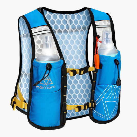 Haimont Running Packs Kid's Hydration Vest Pack Lightweight With Soft Flasks