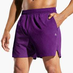 Men's Dry Fit Running Athletic Shorts with Pockets, 5 Inch