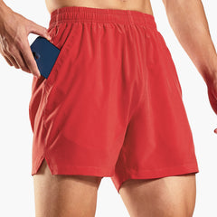 Men's Dry Fit Running Athletic Shorts with Pockets, 5 Inch