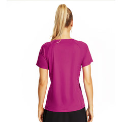 Women's Quick Dry Workout Running Shirts Short Sleeve Tops