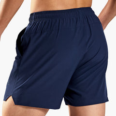 Men's Dry Fit Running Athletic Shorts with Pockets, 5 Inch