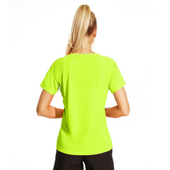 Women's Quick Dry Workout Running Shirts Short Sleeve Tops