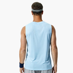 Men Workout Tank Top Dry Fit UPF 50+ Sleeveless Tee Shirts