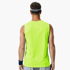 Men Workout Tank Top Dry Fit UPF 50+ Sleeveless Tee Shirts