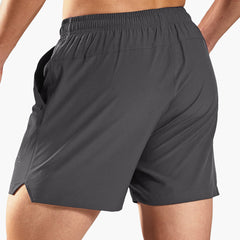 Men's Dry Fit Running Athletic Shorts with Pockets, 5 Inch