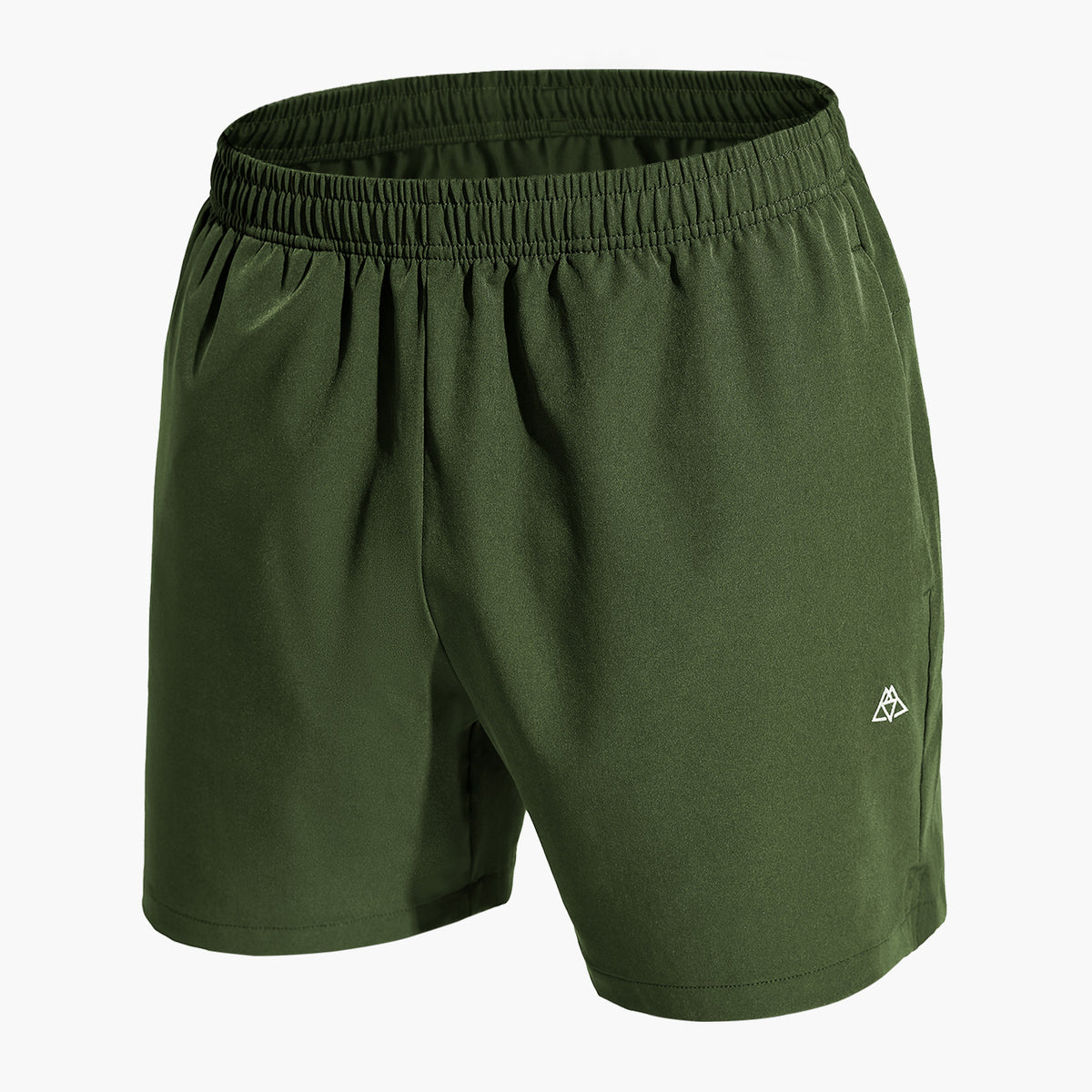 Men's 5" Running Athletic Shorts Quick Dry with Zip Pockets