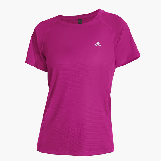 Women's Quick Dry Workout Running Shirts Short Sleeve Tops