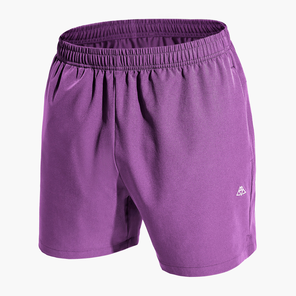 Men's 5" Running Athletic Shorts Quick Dry with Zip Pockets