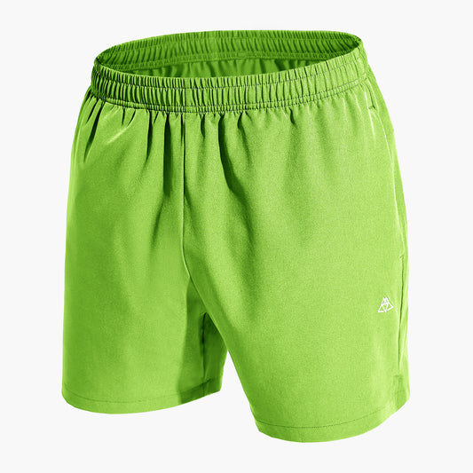 Men's 5" Running Athletic Shorts Quick Dry with Zip Pockets