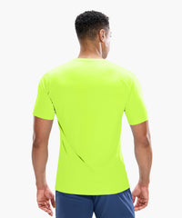 Men's UPF 50+ Sun Protection Quick Dry UV Workout Athletic T-Shirt