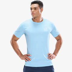 Men's UPF 50+ Sun Protection Quick Dry UV Workout Athletic T-Shirt