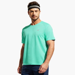 Men’s Dry Fit Athletic Shirts Moisture Wicking Mesh T-Shirts