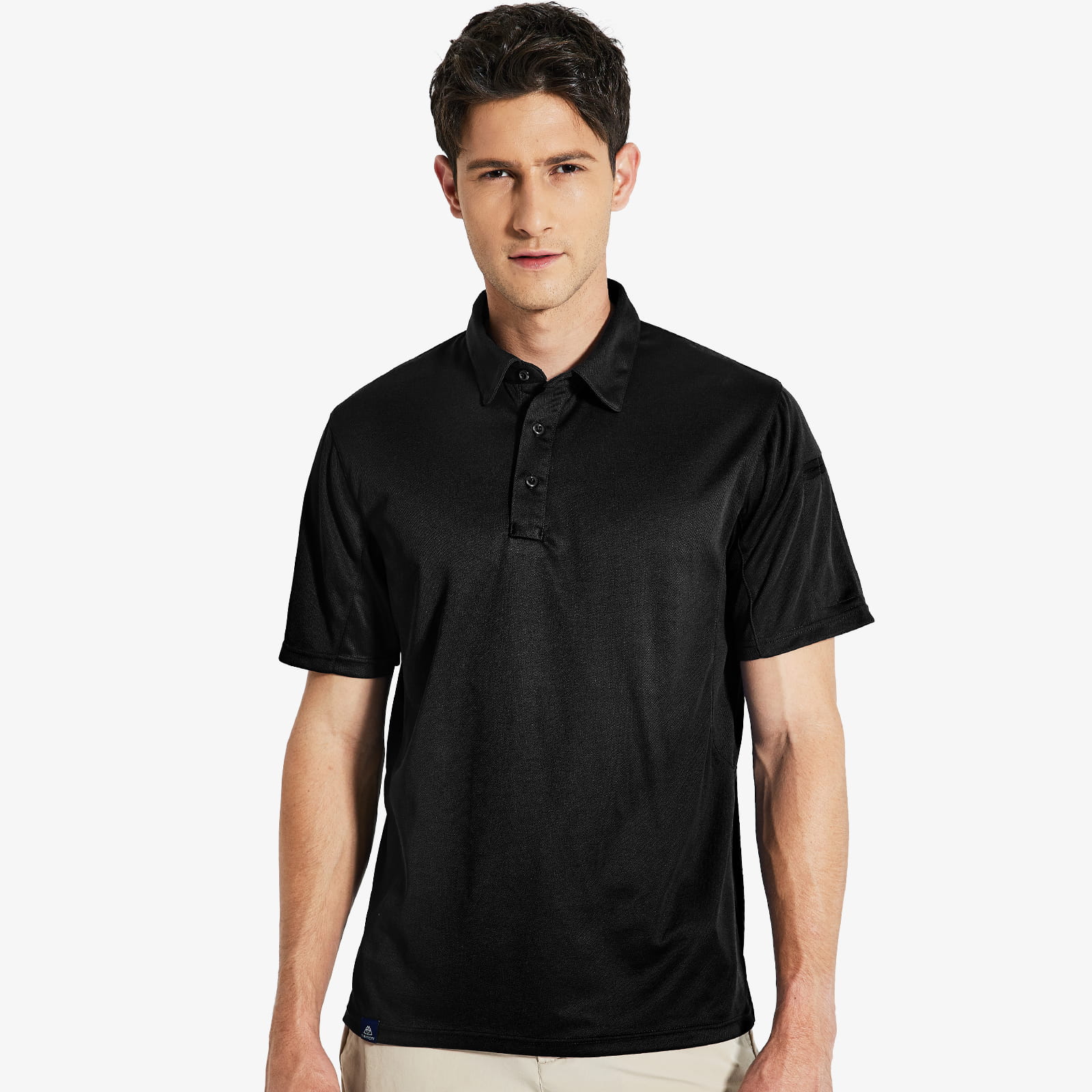 Haimont Men's Polo Shirt Quick Dry Tactical Collared T-Shirts