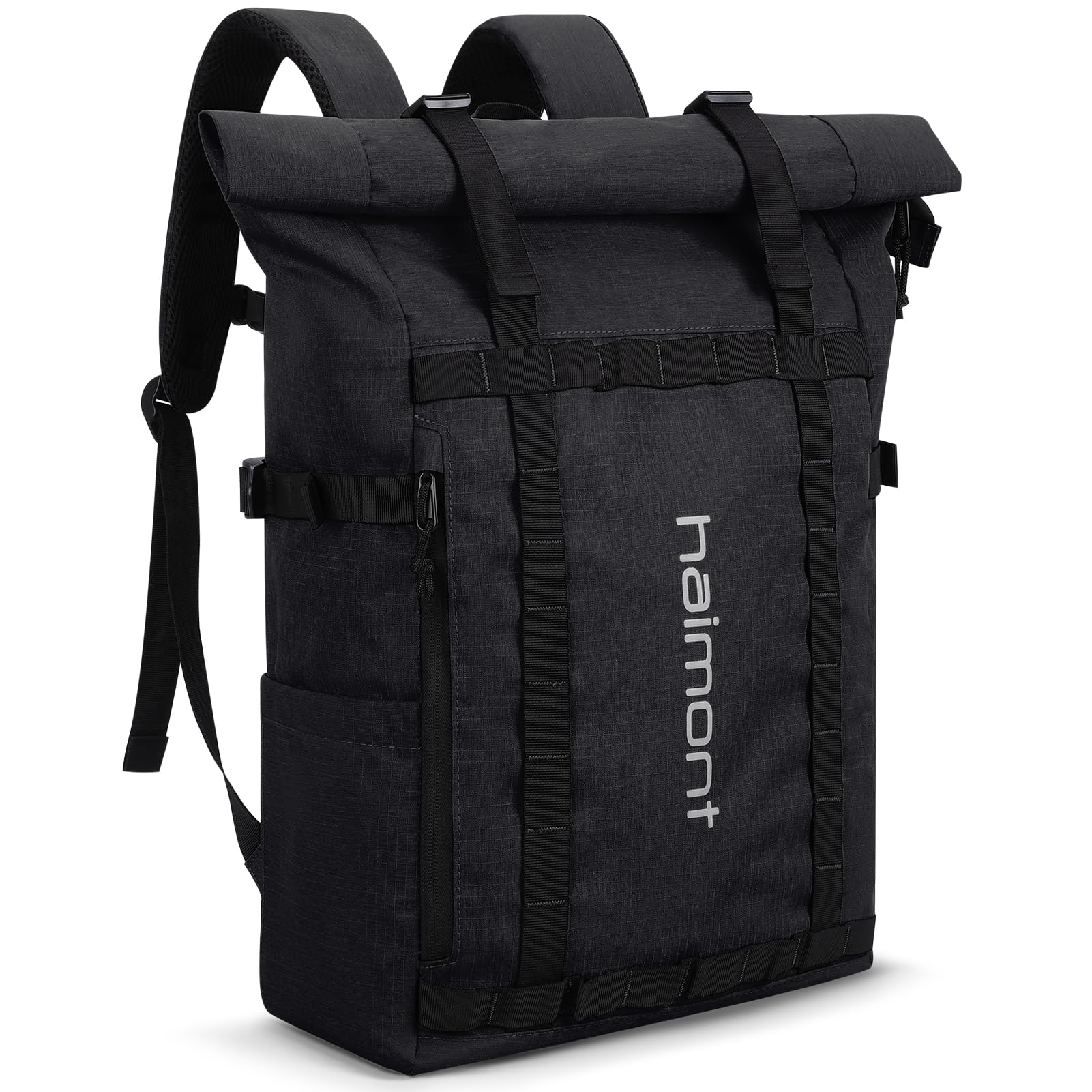 Water resistant clearance roll top backpack