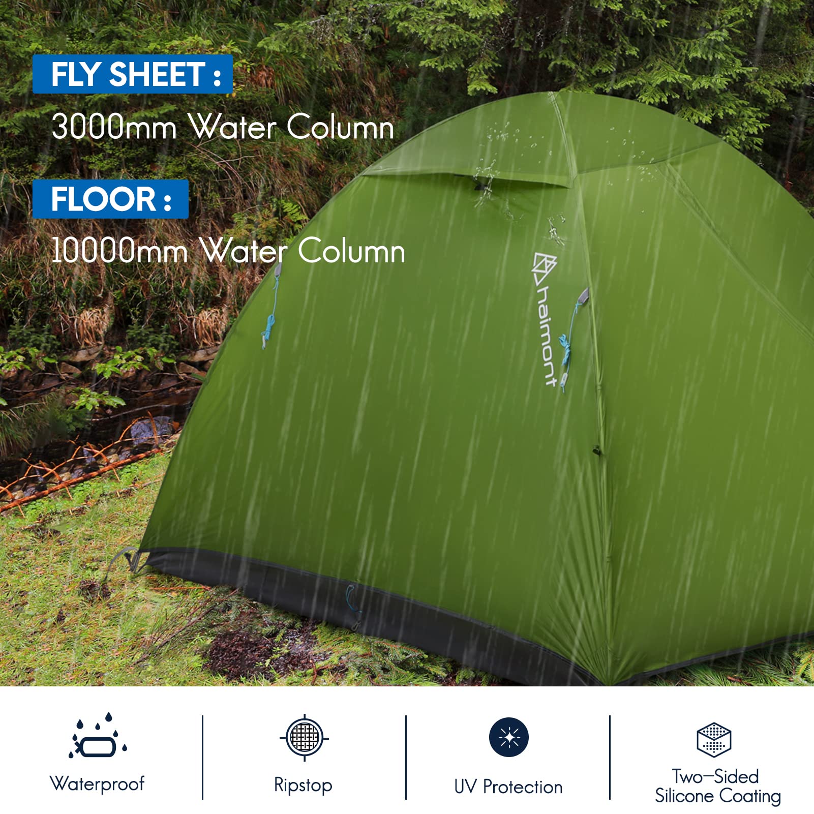 10000 mm waterproof outlet tent