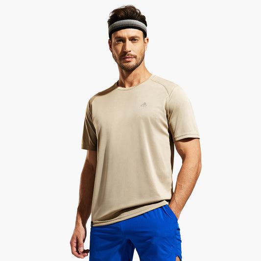 Men’s Dry Fit Athletic Shirts Moisture Wicking Mesh T-Shirts