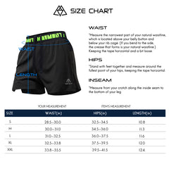 Men's Trail running Shorts Quick Dry Stretchy Lightweight Water Resistant