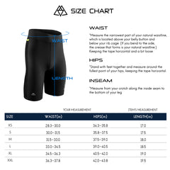 Short de compression confort ultime pour hommes, demi-serré, 8 pouces