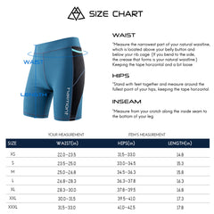 Women's Trail Running Ultimate Comfort Compression Shorts Half Tight 8"